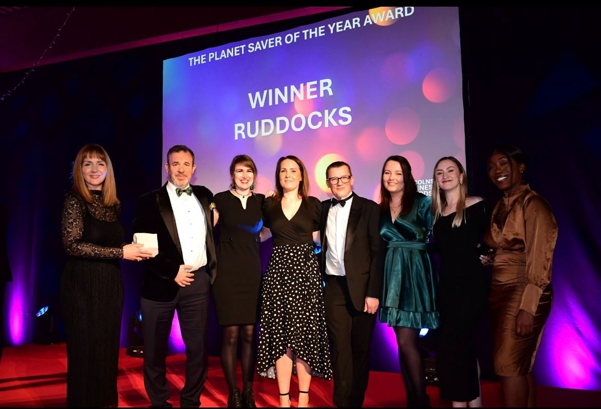 Ruddocks Winners of the planet saver award