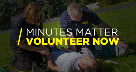 Lives Minutes Matter Volunteer Now