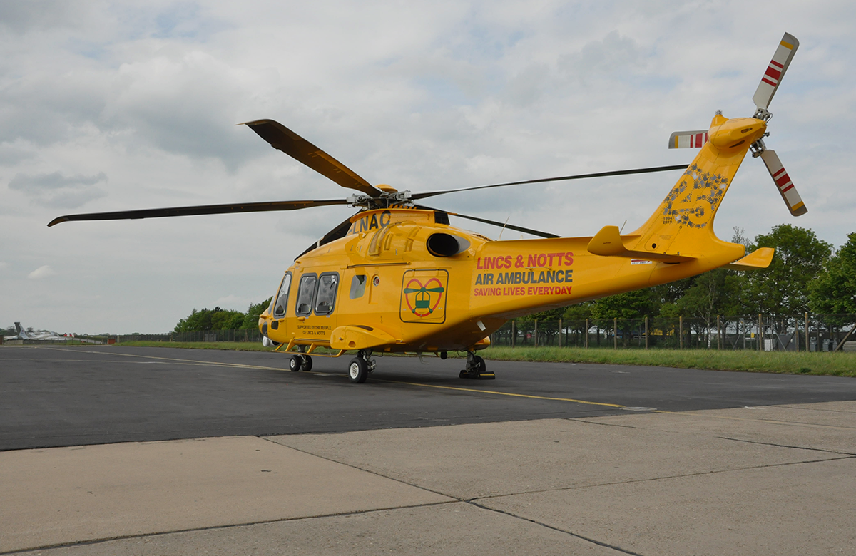 Ambucopter grounded photography