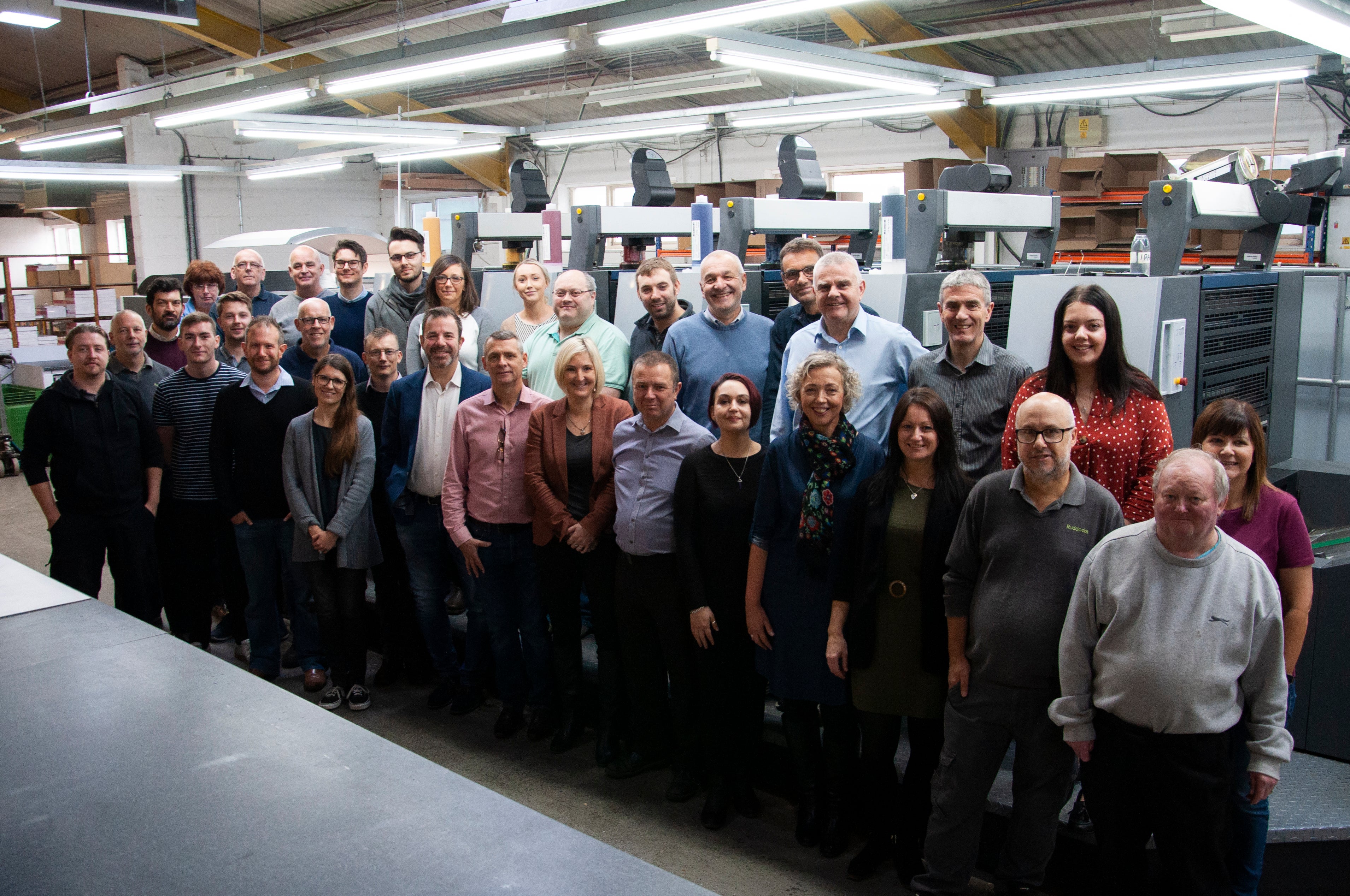 Ruddocks Team Photograph
