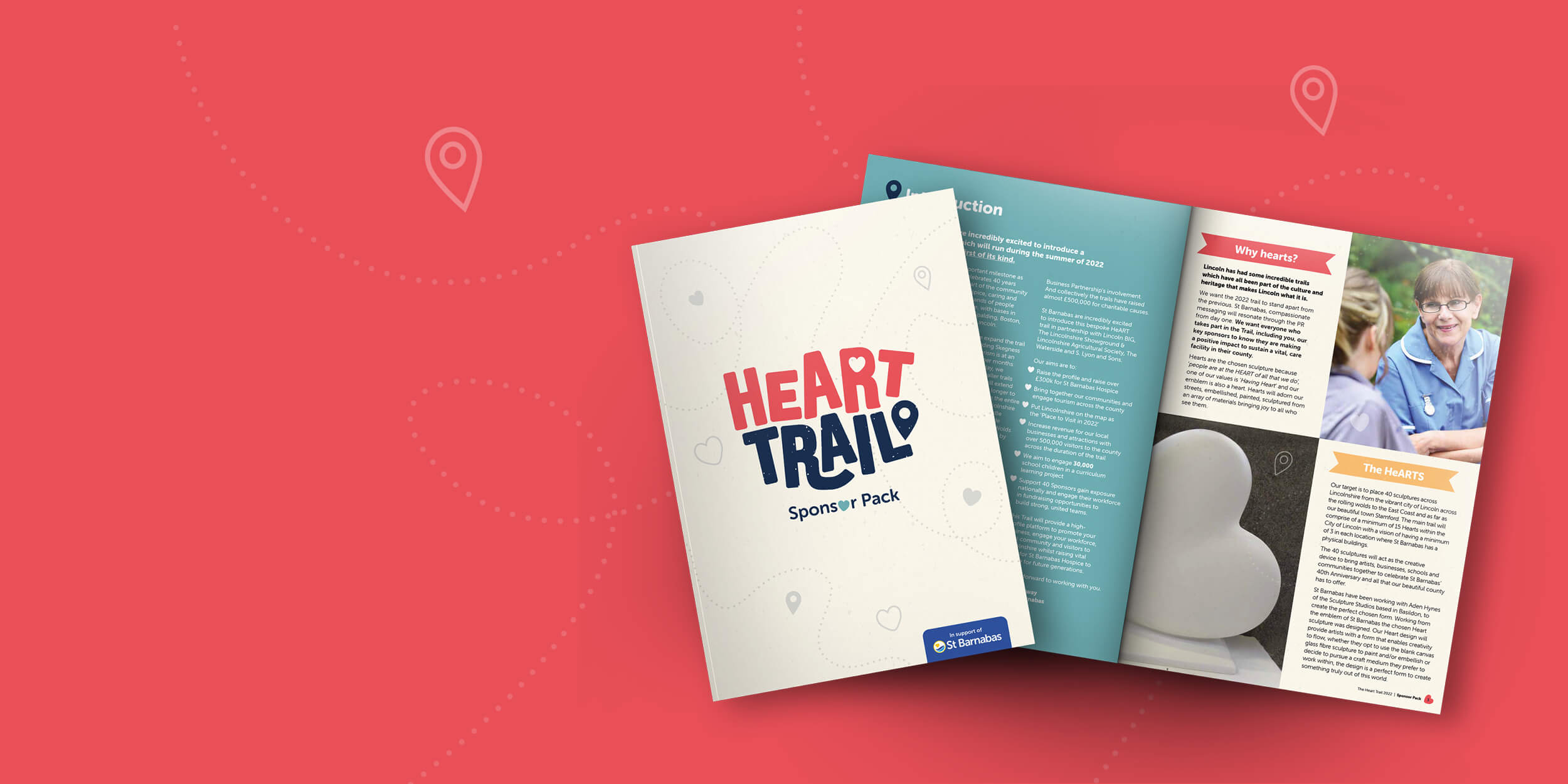 St  Barnabas Heart Trail brochure