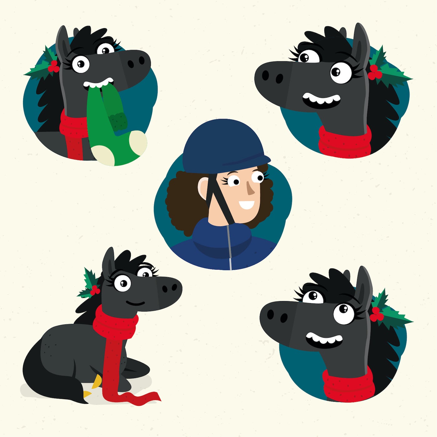 Bransby Horses supporting illustrations