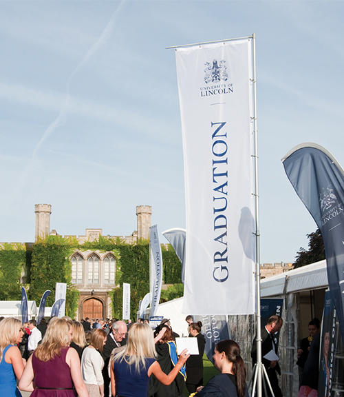 University of Lincoln graduation ceremony