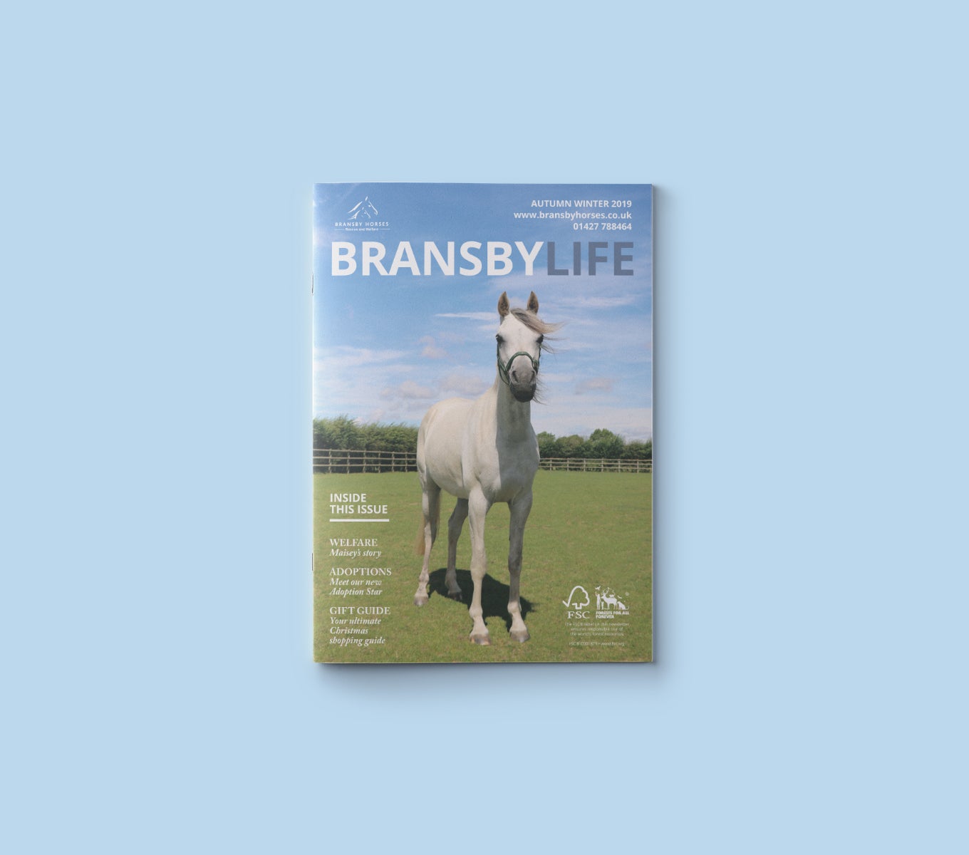 Bransby Horse Cover Artwork
