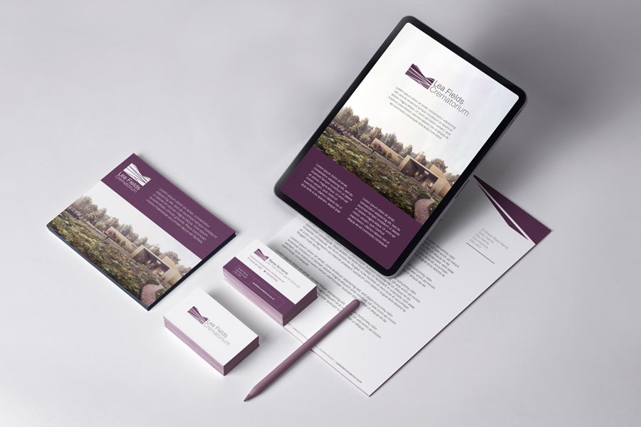 Lea Fields Marketing Materials Mockup
