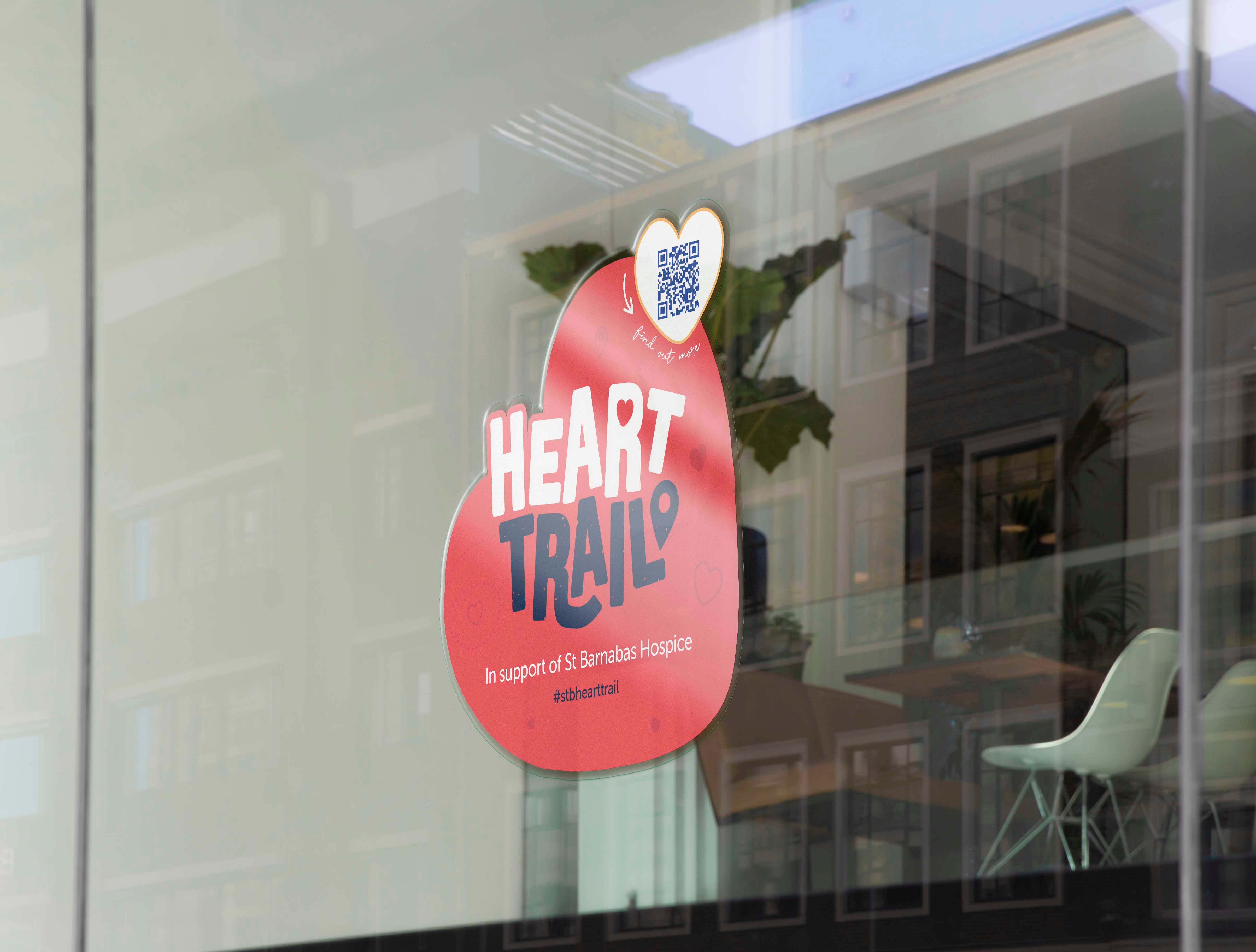 Heart Trail stickers