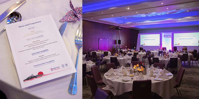 Awards event for British Canoeing
