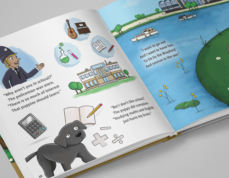 University of Lincoln Case Study Puppy Spread