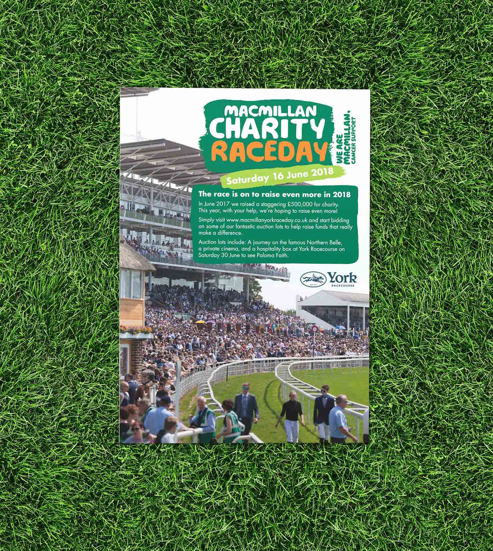 Macmillan Charity Leaflet Artwork