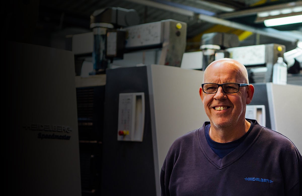 Allen Crombie litho printer