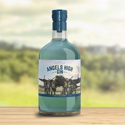 A Little Luxury Angels High blue gin