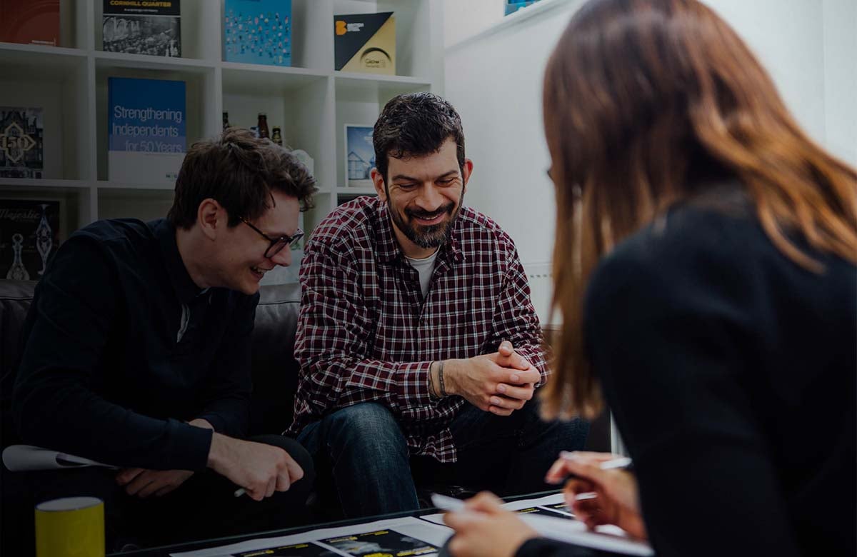 Internal communications header
