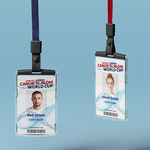 British Canoeing world cup lanyards
