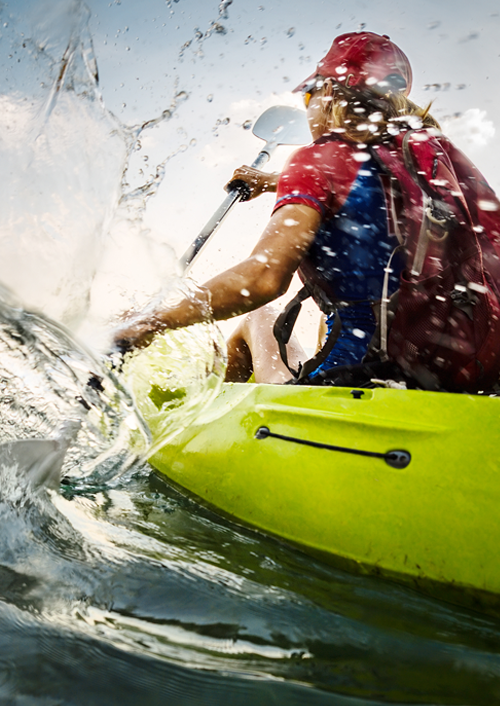 British Canoeing Stock Image