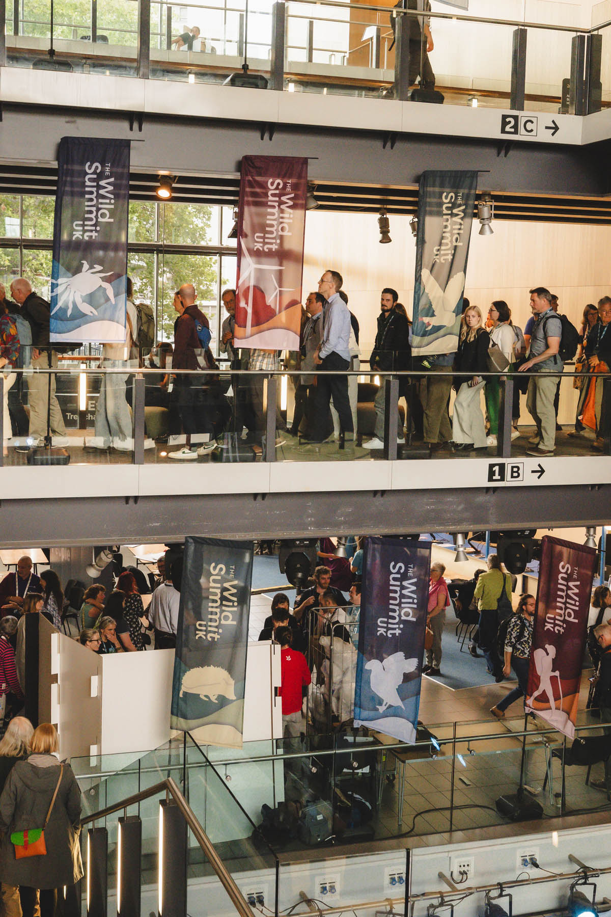 The 2025 Wild Summit Uk event collateral designed and produced by Ruddocks