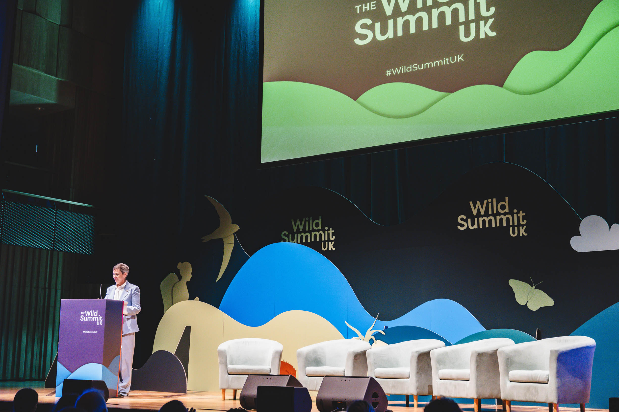 The 2025 Wild Summit Uk event collateral designed and produced by Ruddocks