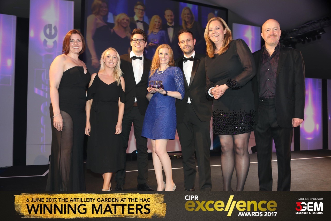 CIPR Excellence Awards Ruddocks winners