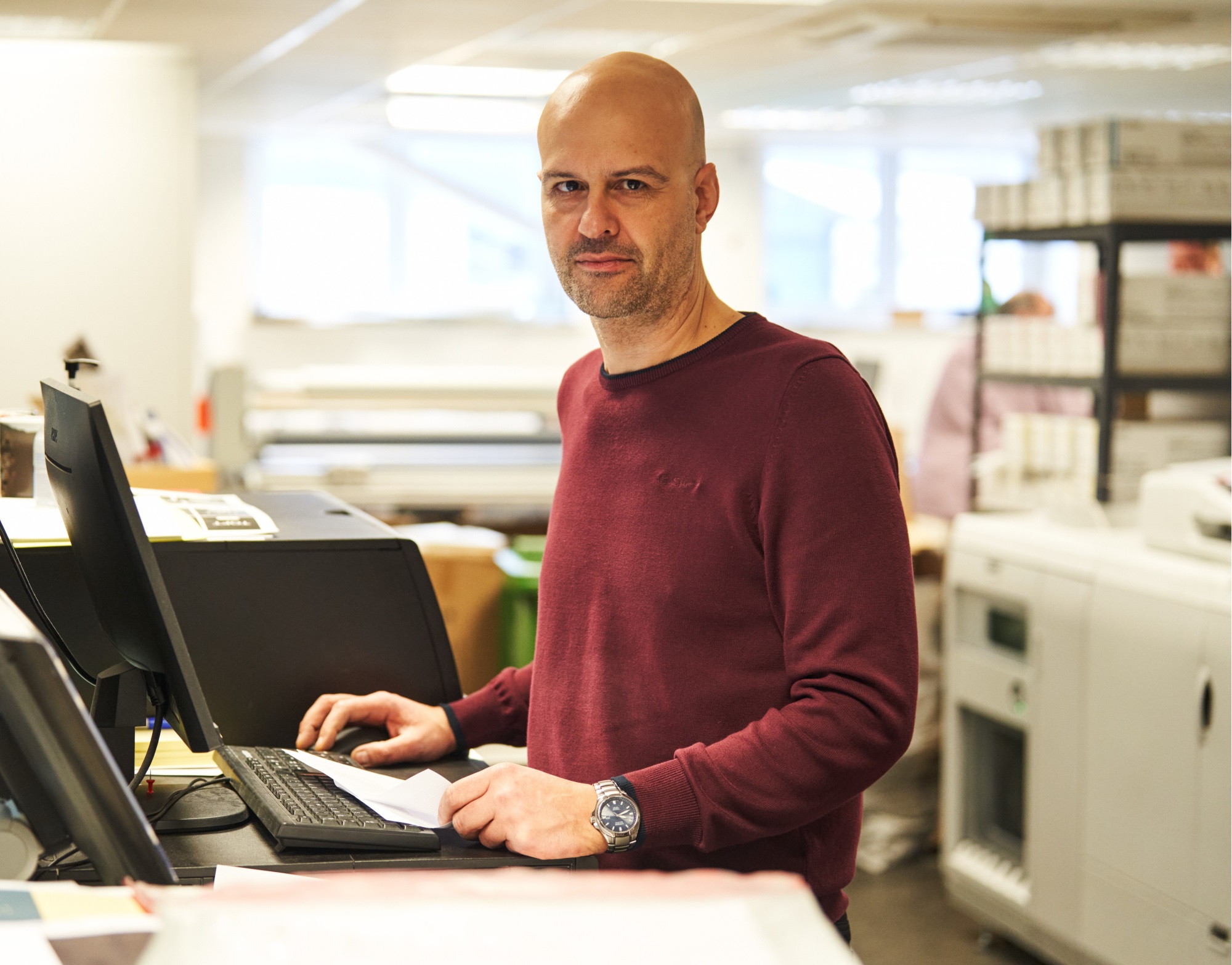 Laz Kloukas Digital Print Specialist at Ruddocks