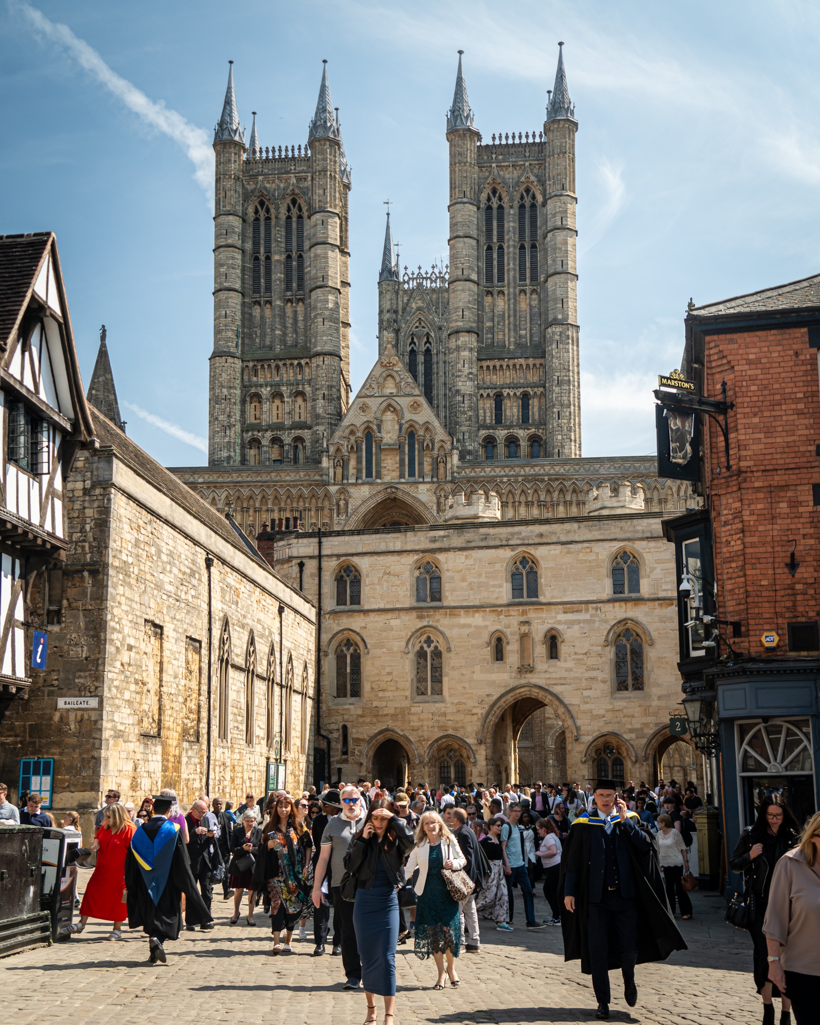 University of Lincoln Graduation supported by Ruddocks