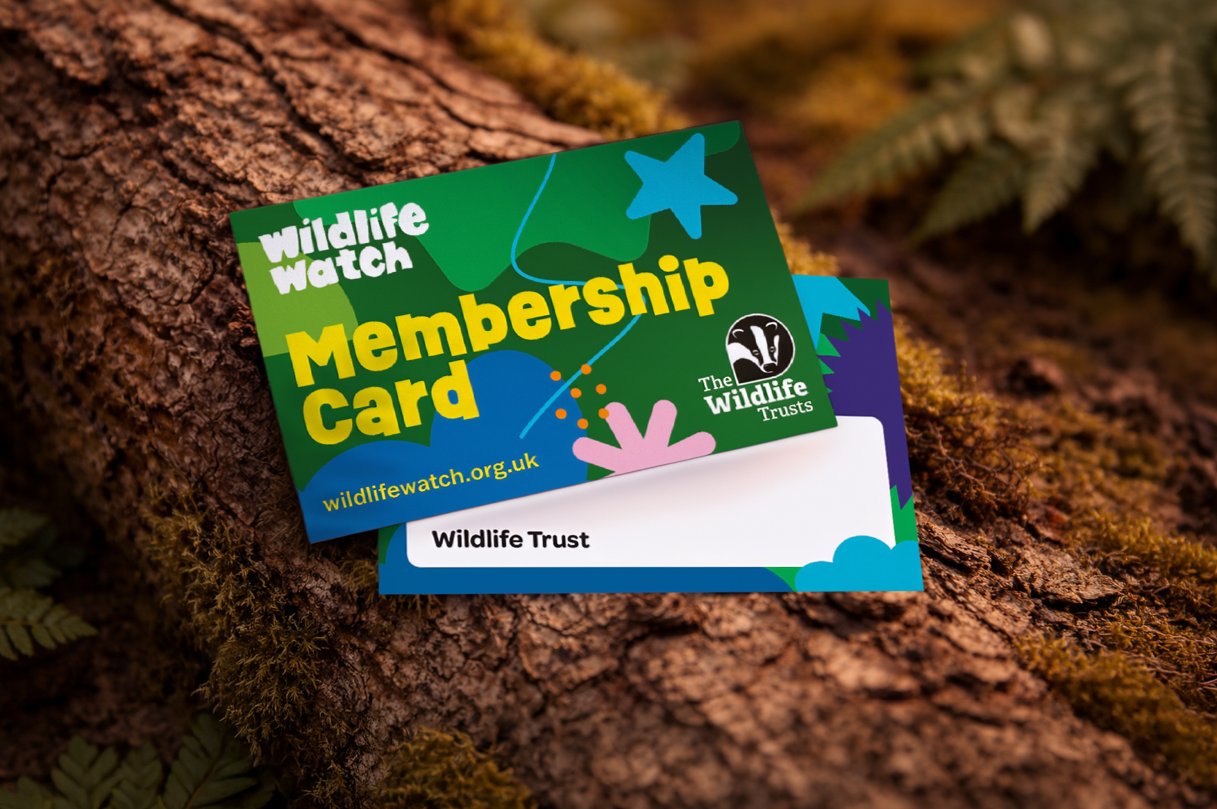 wildlife watch packs membership card produced by ruddocks