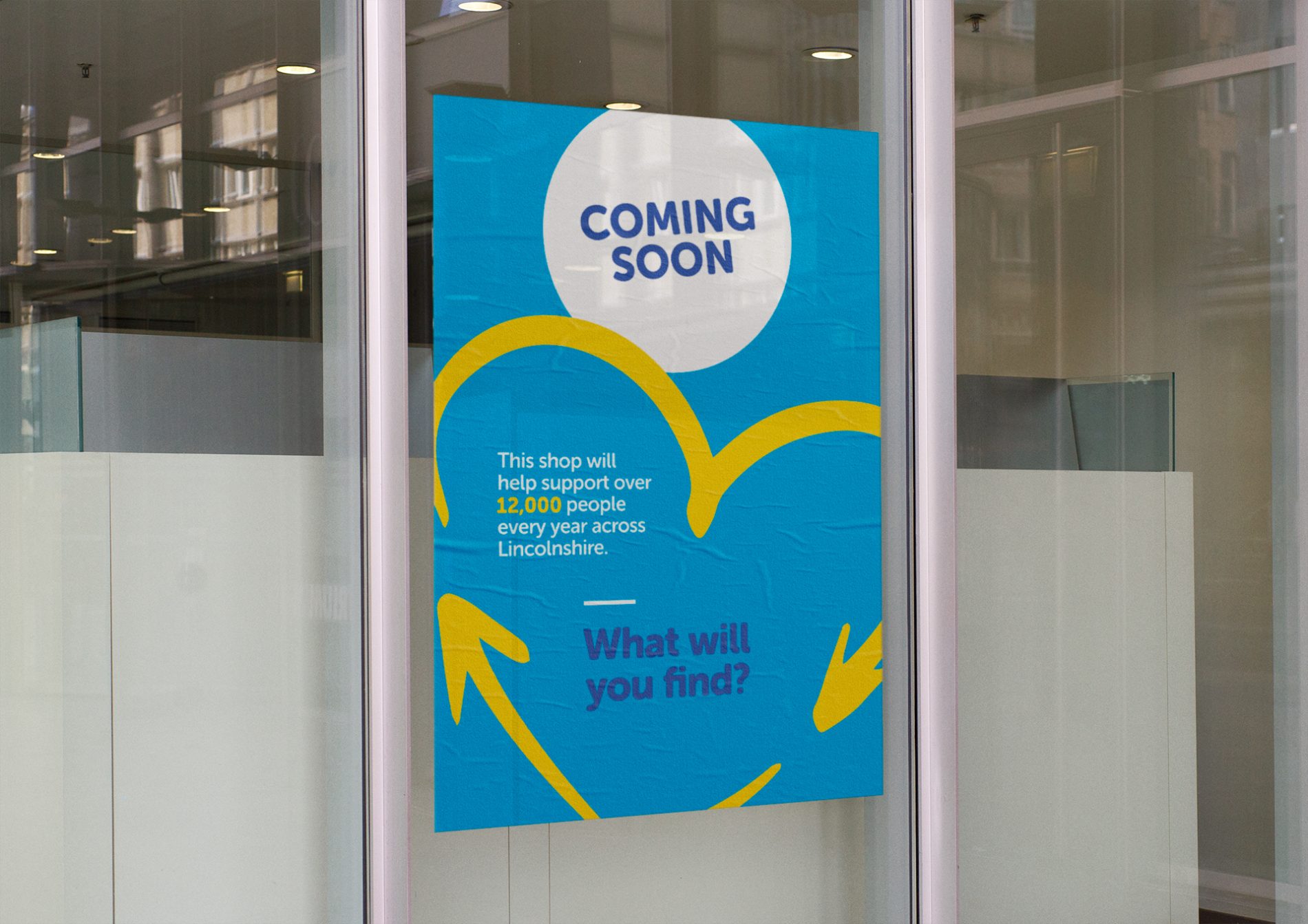 charity shops signage created by Ruddocks for St Barnabas Hospice