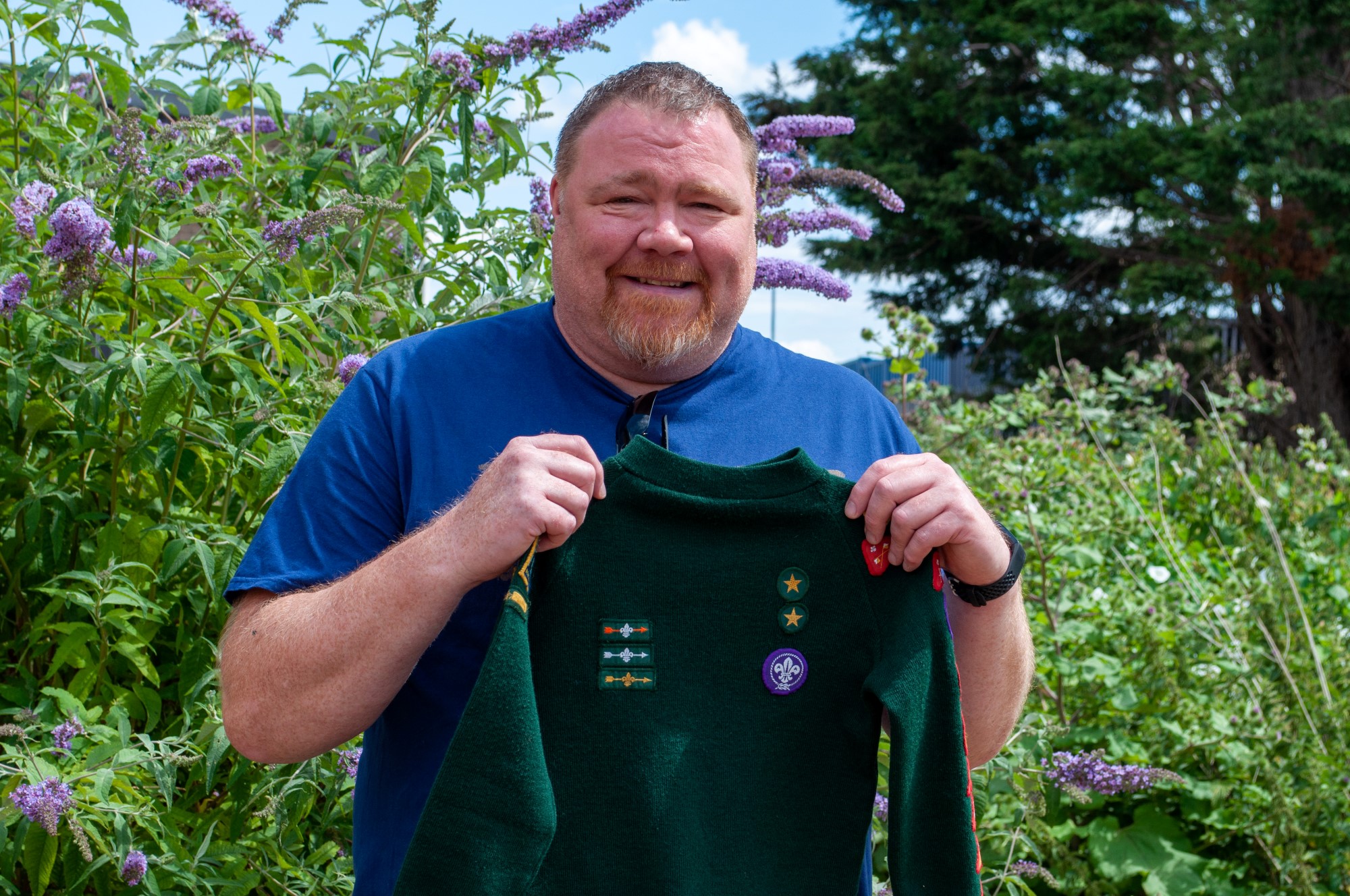 Matt Hopkins reflecing on the scouts experience