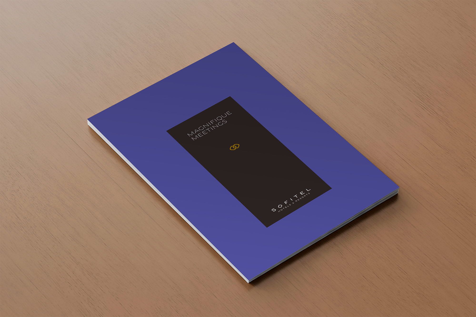 Sofitel London Heathrow hotel stationery produced by Ruddocks creative production agency