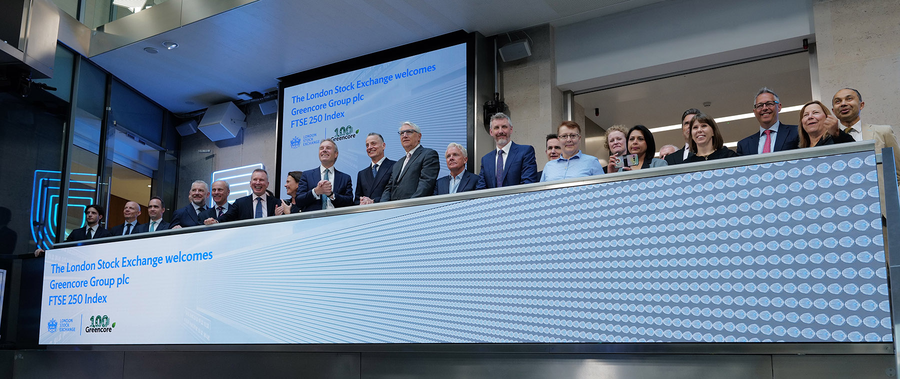 Greencore at the London Stock Exchange